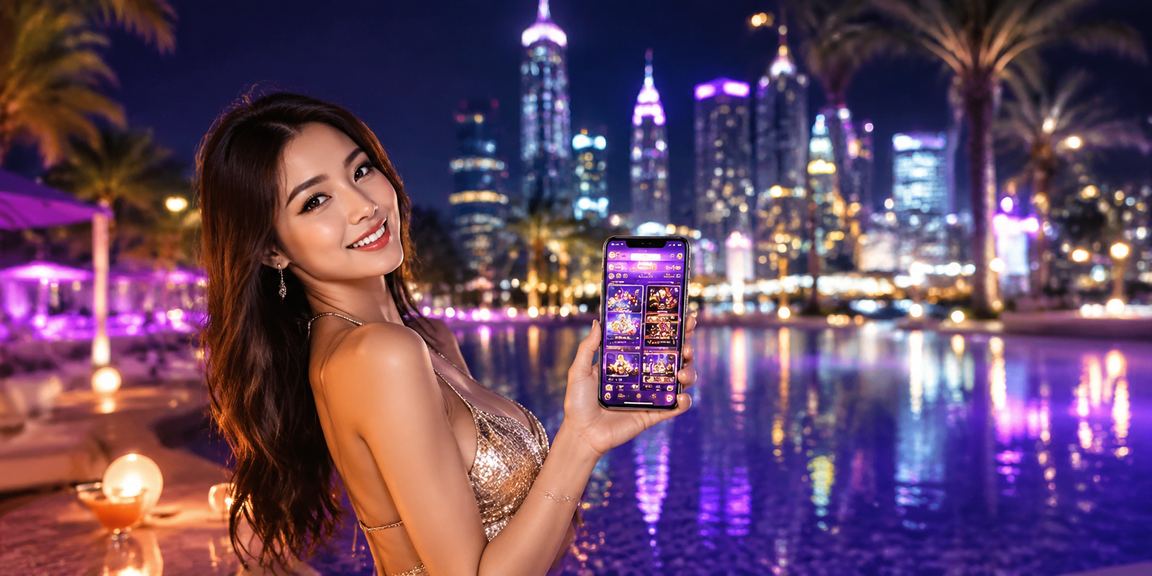 Người chơi sử dụng ứng dụng casino trên điện thoại tại Nha Trang về đêm